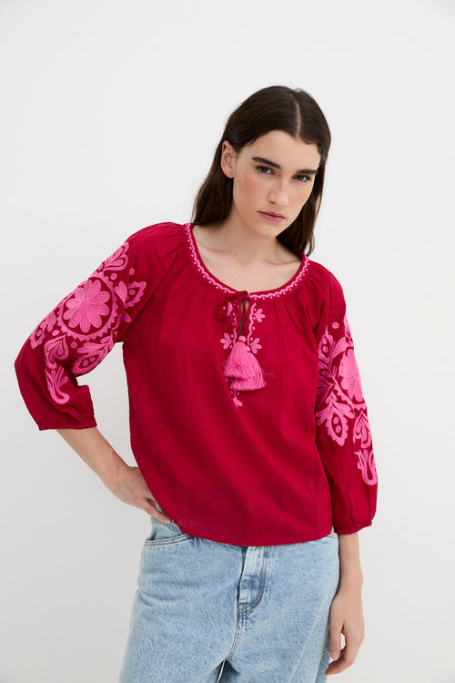 Blouse Mary Fraise