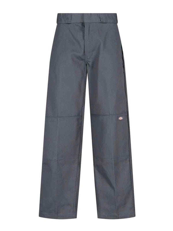Double Knee Work Trousers - Charcoal Grey - Men