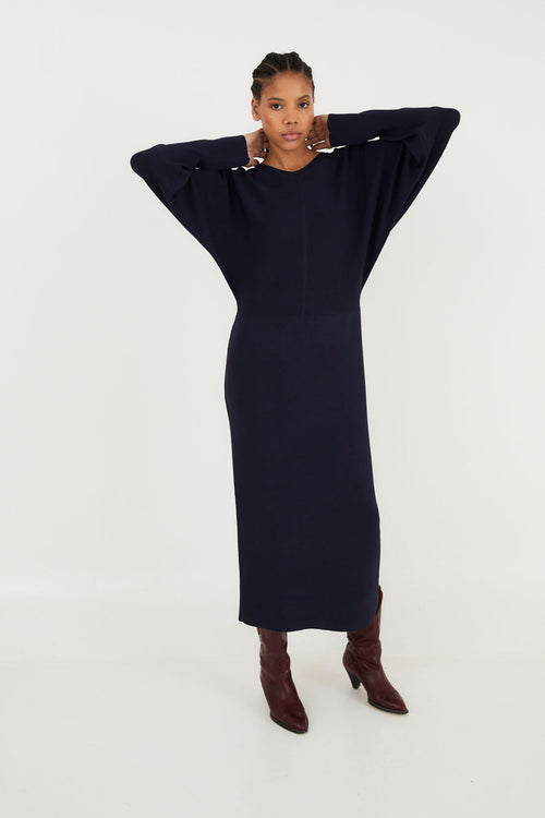 Robe Lucia Maille Marine