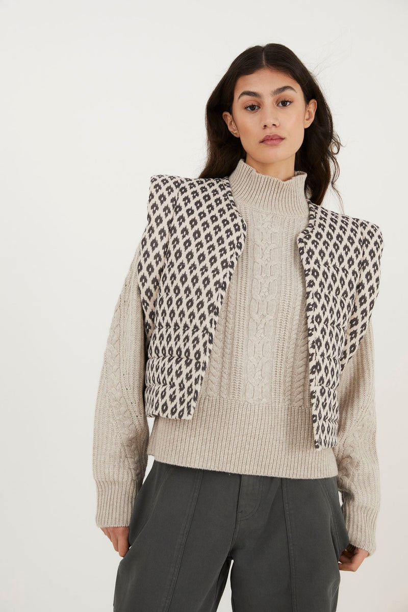 Gilet Fati Gobi Gris