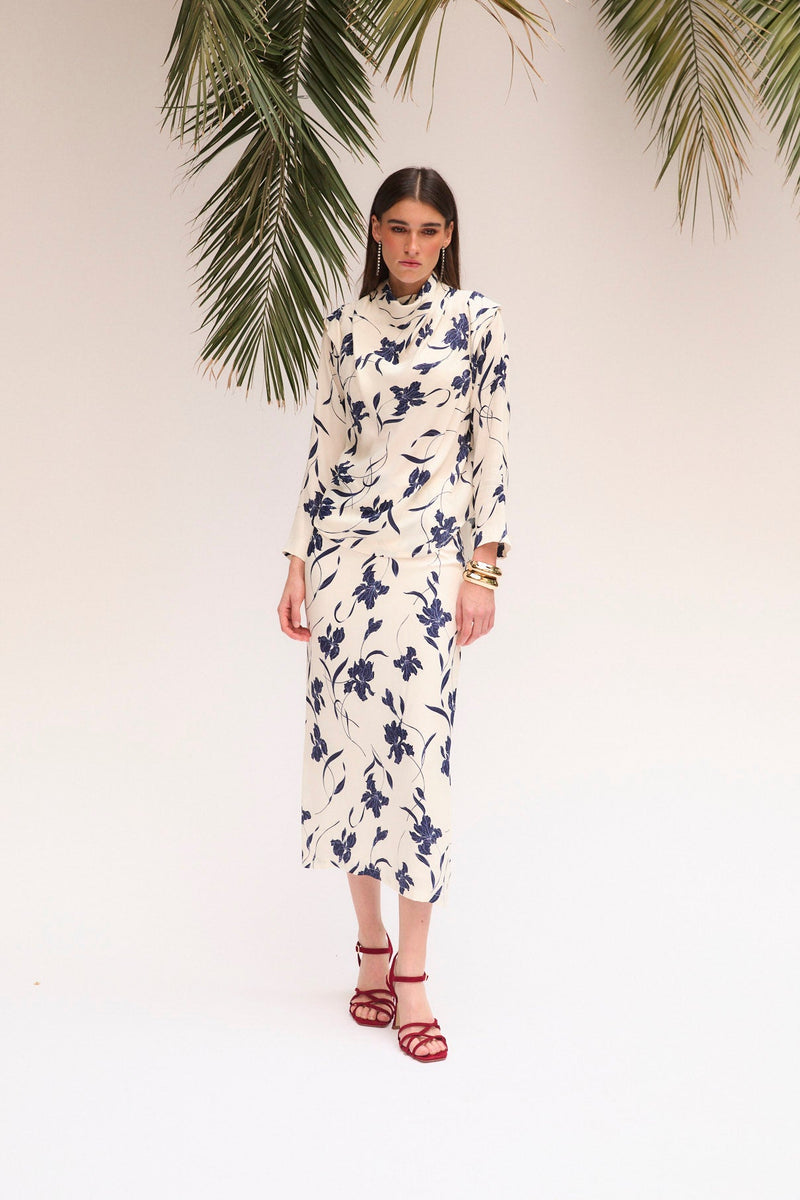 Blouse Juanita Orchidée Marine