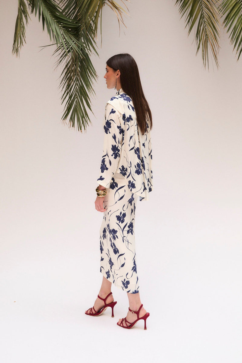Blouse Juanita Orchidée Marine