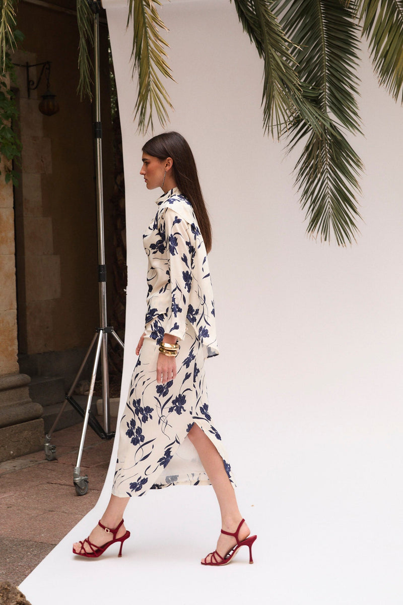 Blouse Juanita Orchidée Marine