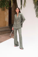 Pantalon Icon Jacquard Rétro Fumée