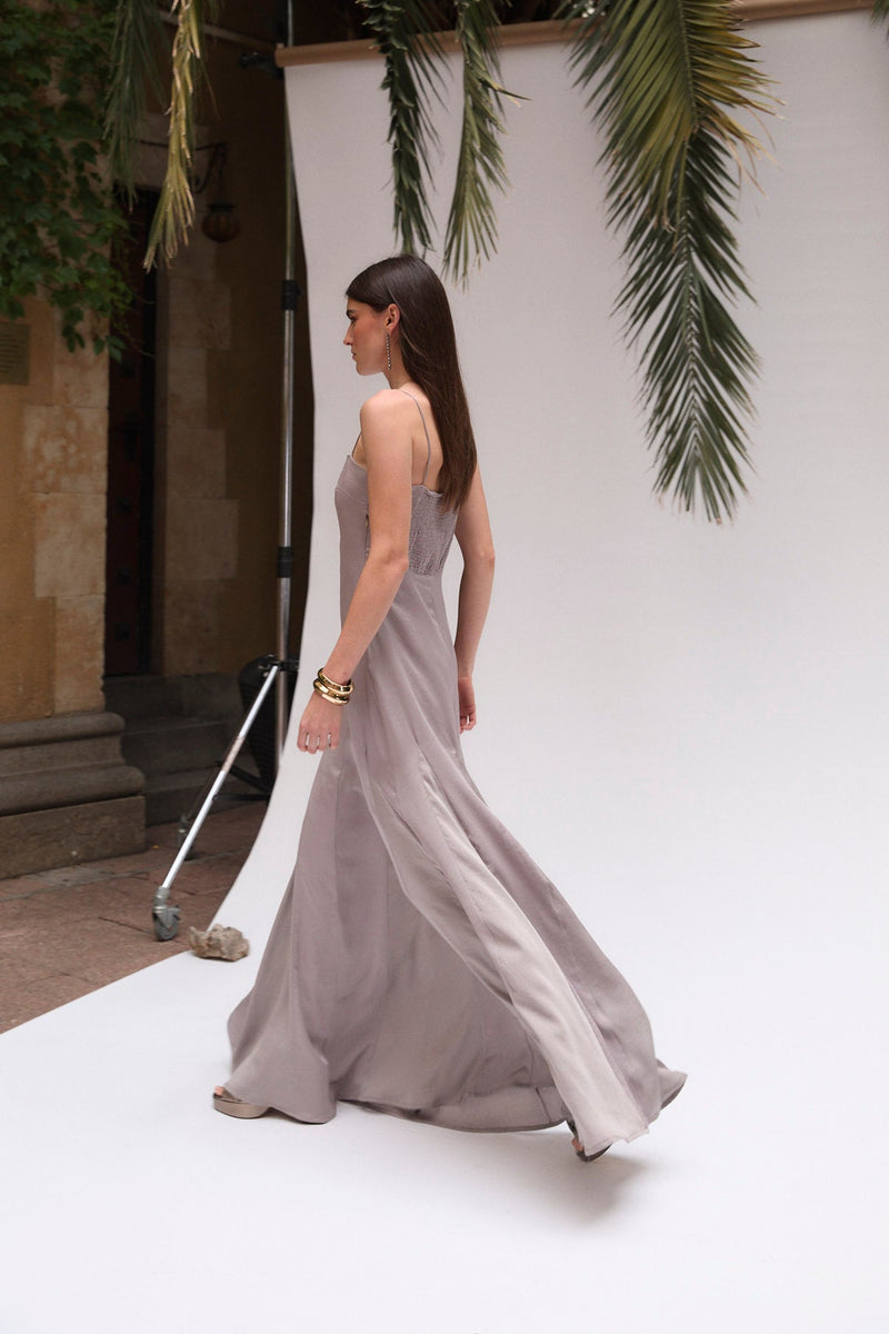 Robe Corintia Setbon Gris