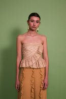 Top Lola Lamé Or