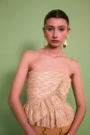 Top Lola Lamé Or