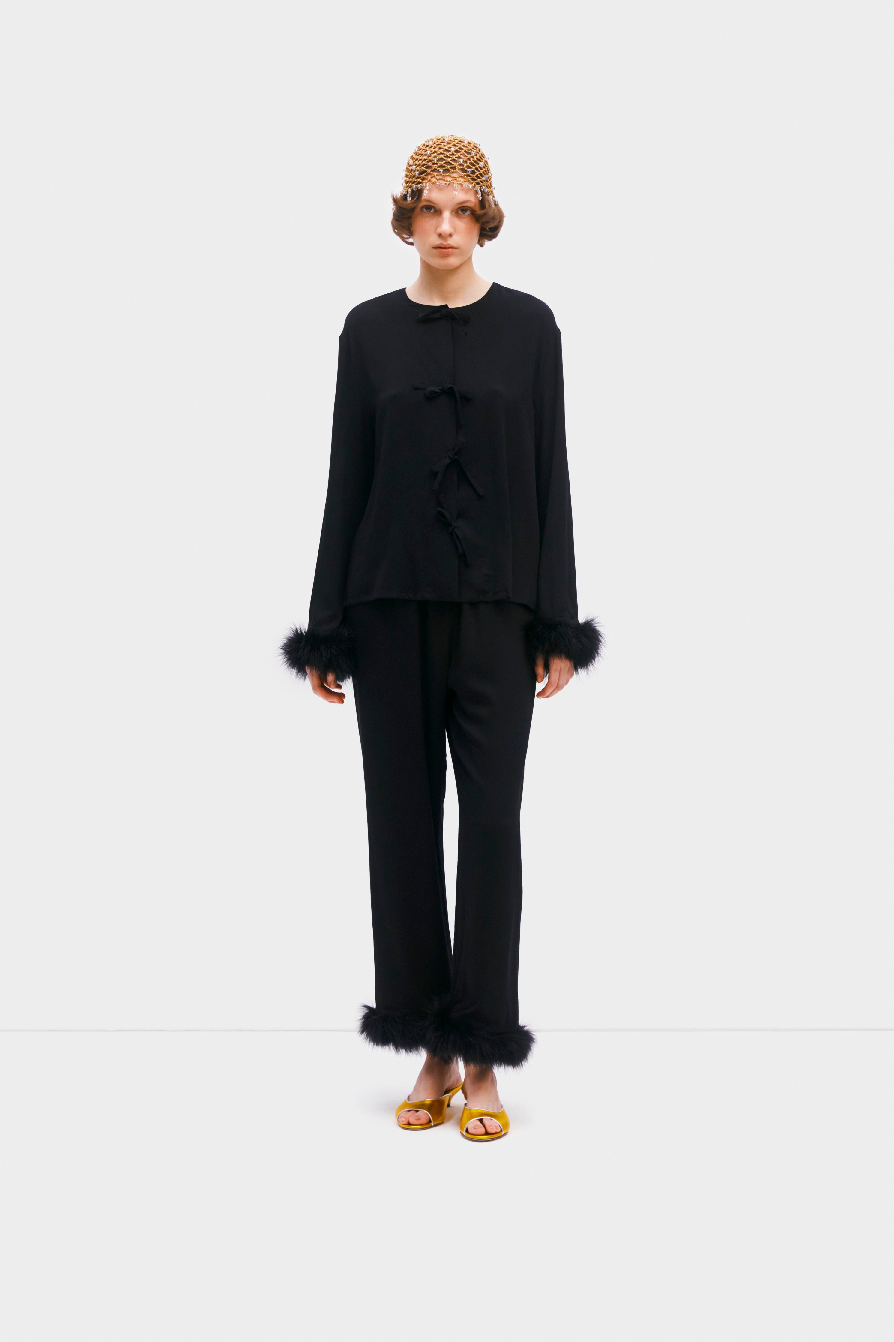 Ensemble Capricorn Feathers - Black