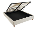 Korall - Lit Coffre - Lin - Beige