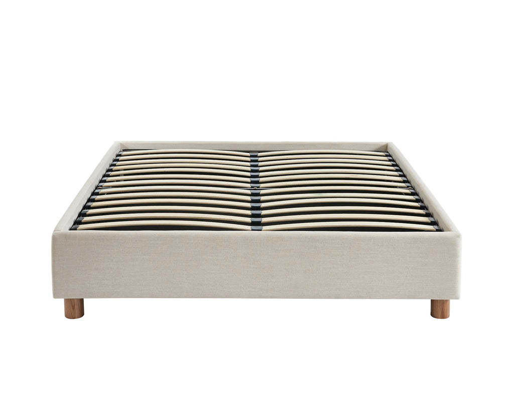 Korall - Lit Coffre - Lin - Beige
