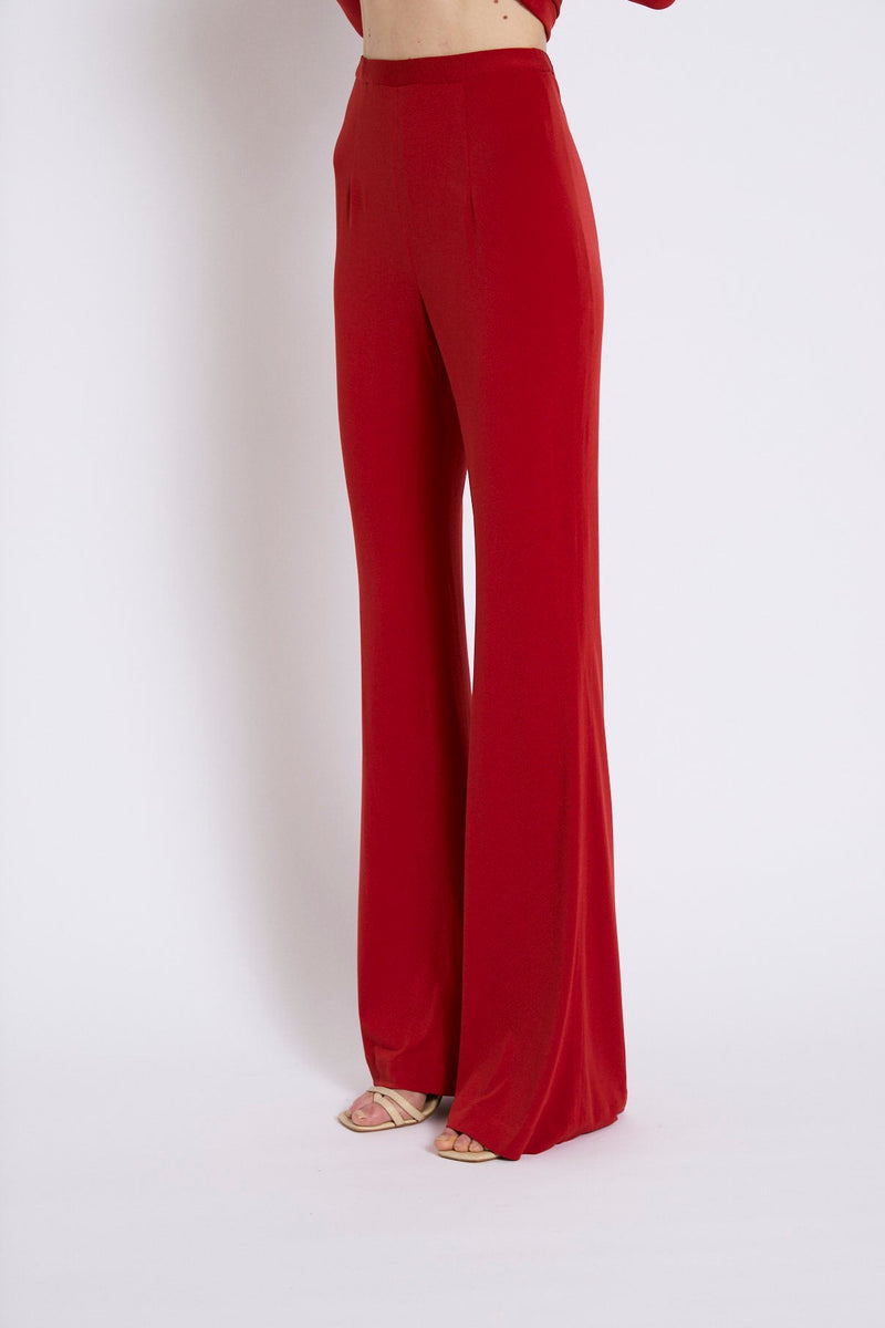 Pantalon Seventies Maille Rouge