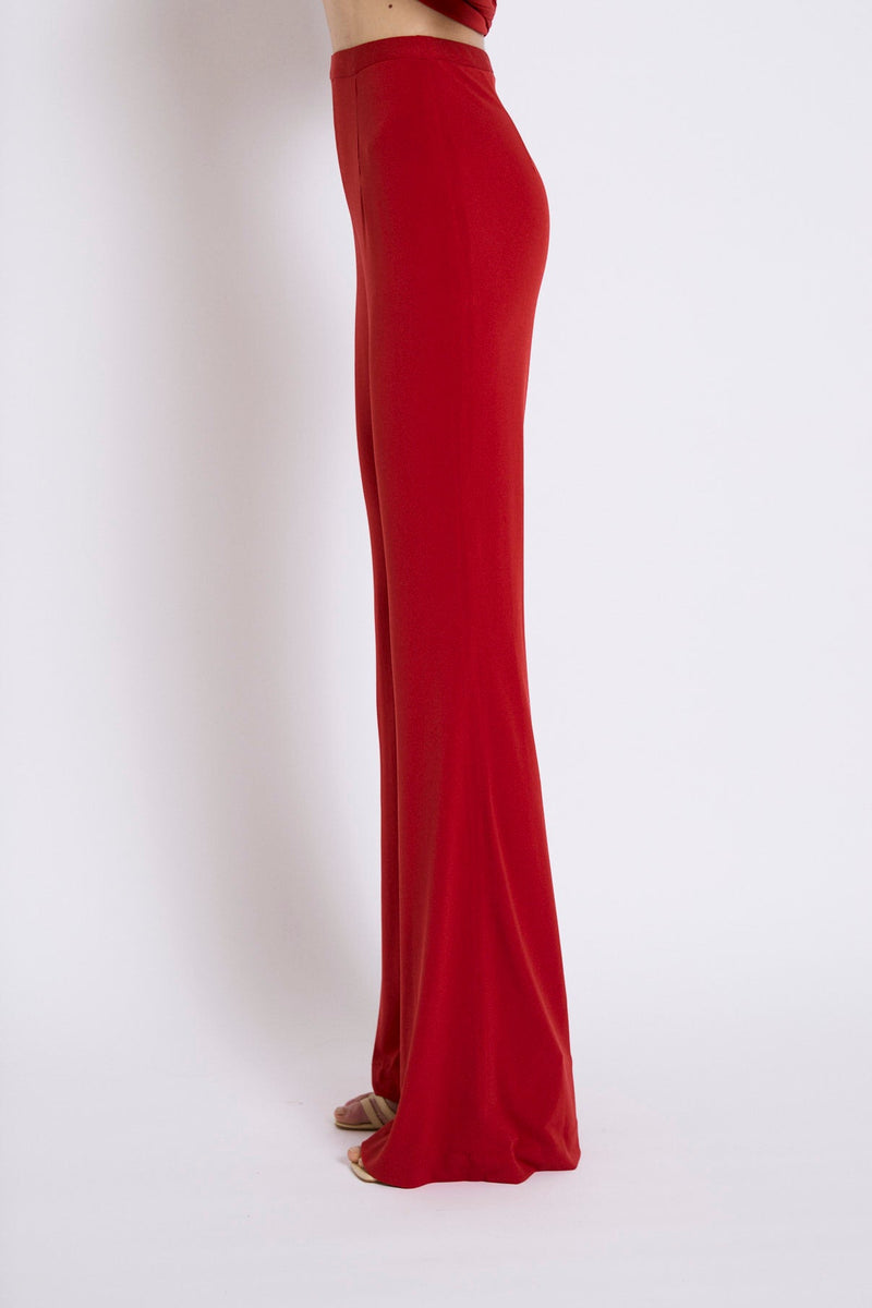 Pantalon Seventies Maille Rouge