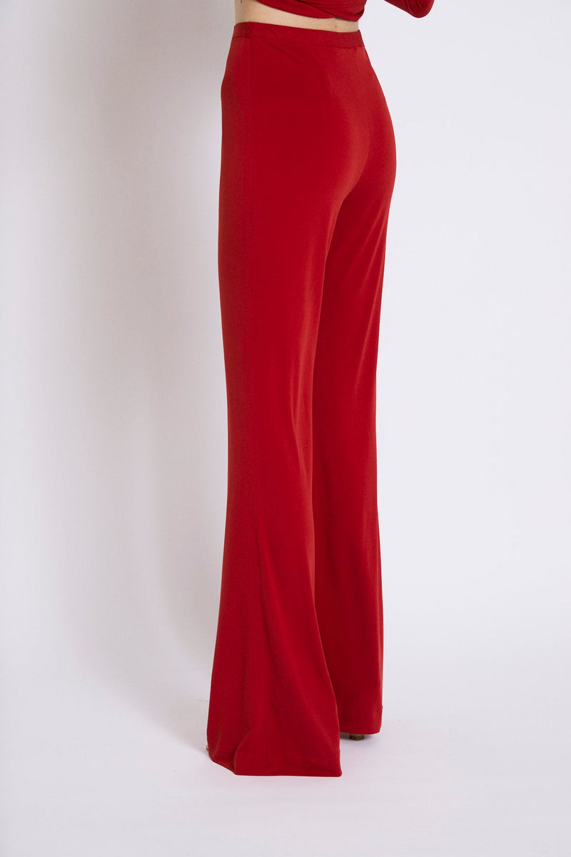 Pantalon Seventies Maille Rouge