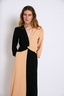 Robe Dama Crêpe Noir