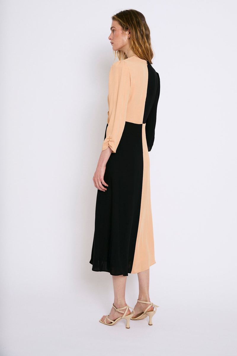 Robe Dama Crêpe Noir