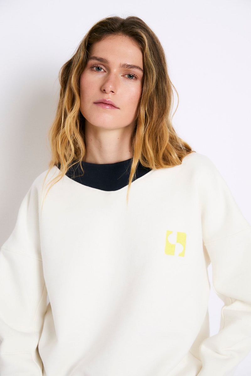 Sweat Budybi Éponge Écru