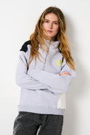 Sweat Sporty Éponge Gris
