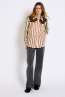 Blouse Carlota Rayé Tricolore