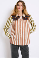 Blouse Carlota Rayé Tricolore