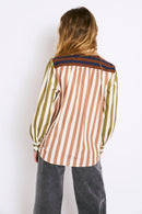 Blouse Carlota Rayé Tricolore