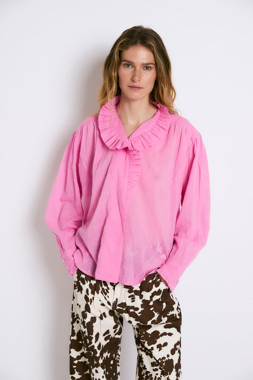 Blouse Maribel Voile Rose