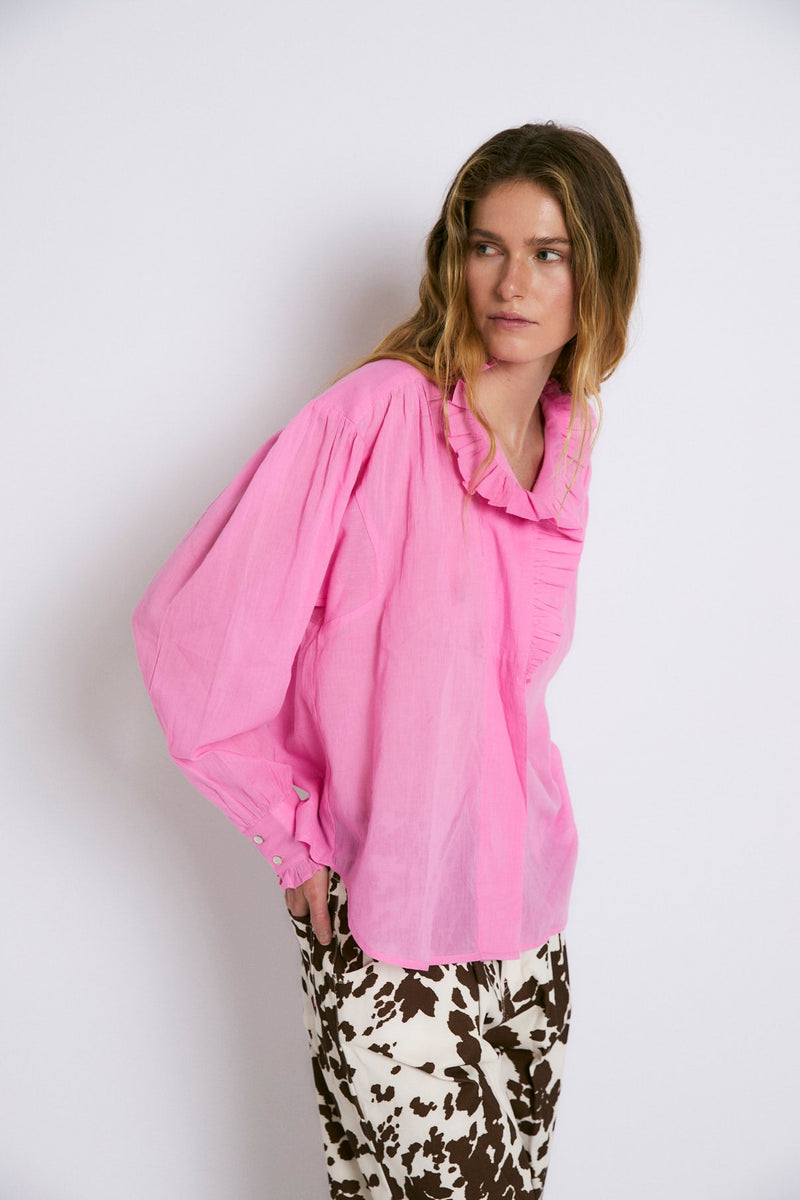 Blouse Maribel Voile Rose