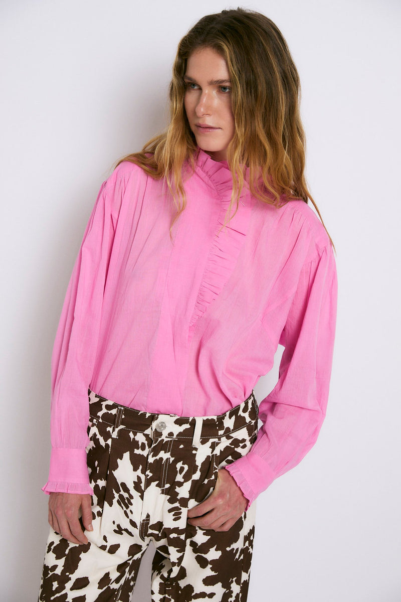 Blouse Maribel Voile Rose
