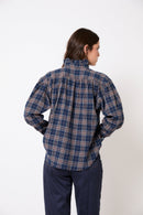Blouse Maribel Carreaux Bleu