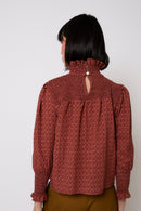 Blouse Nid D'Abeille Tapir Ocre
