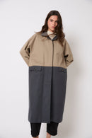 Trench Duo Trench Bicolore
