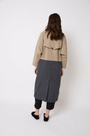 Trench Duo Trench Bicolore