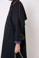 Trench Rivete Pluie Marine