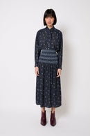 Blouse Catalina Fleuri Bleu