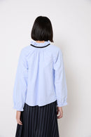 Blouse Maria Oxford Bleu