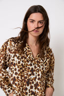 Blouse Maribel Tache Marron