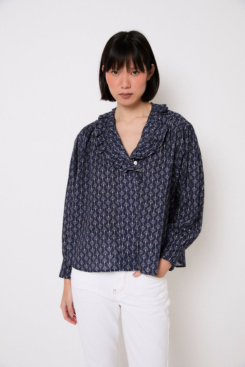 Blouse Maribel Florinda Marine