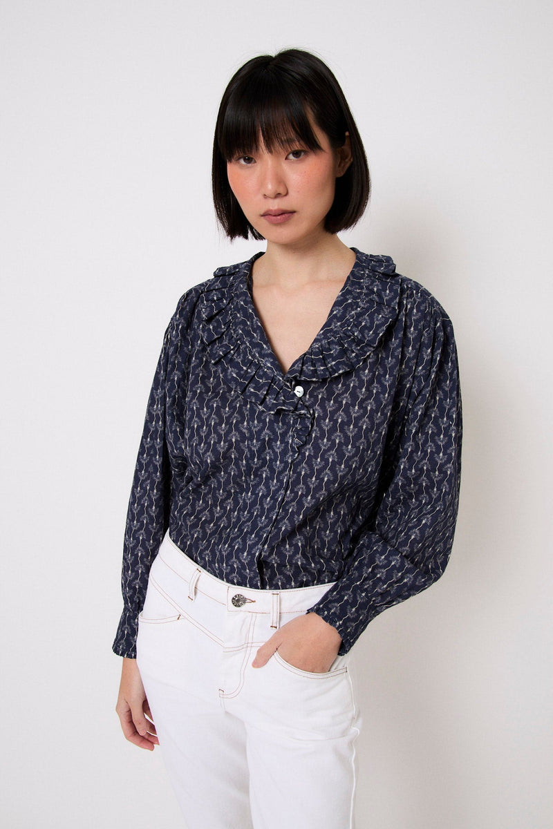 Blouse Maribel Florinda Marine
