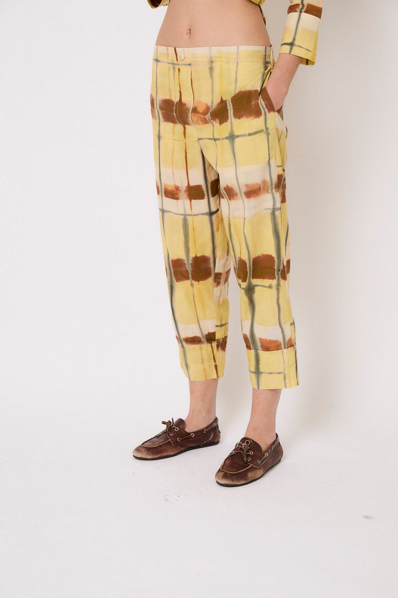 Pantalon Susi Batik Jaune