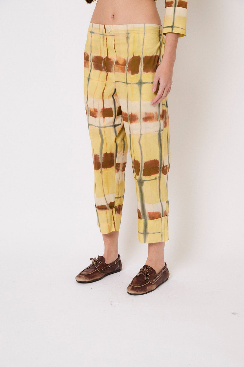 Pantalon Susi Batik Jaune