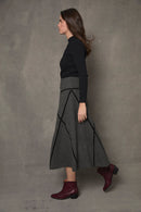 Jupe Losange Shetland Anthracite