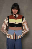Gilet Nagoya Maille Caramel
