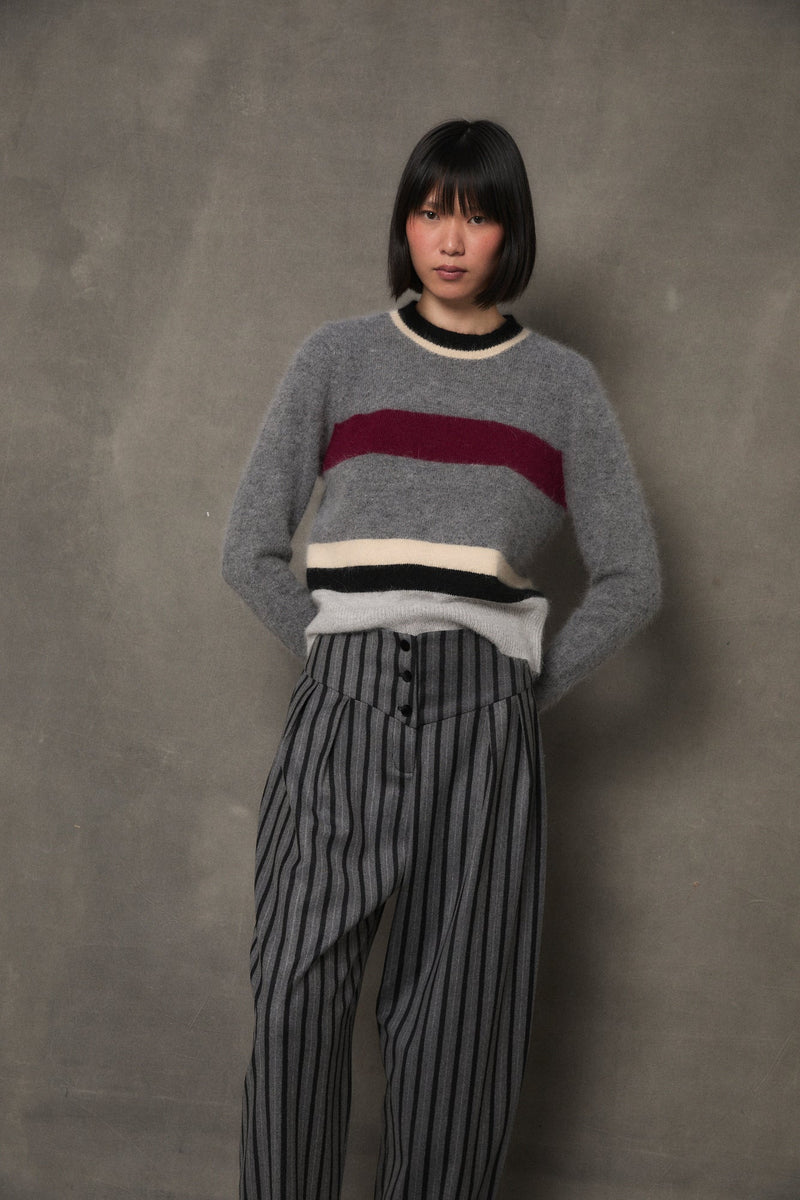 Pull Nagoya Maille Gris