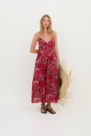 Robe Gigi Bandana Rouge