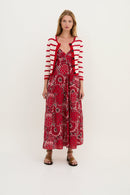 Robe Gigi Bandana Rouge
