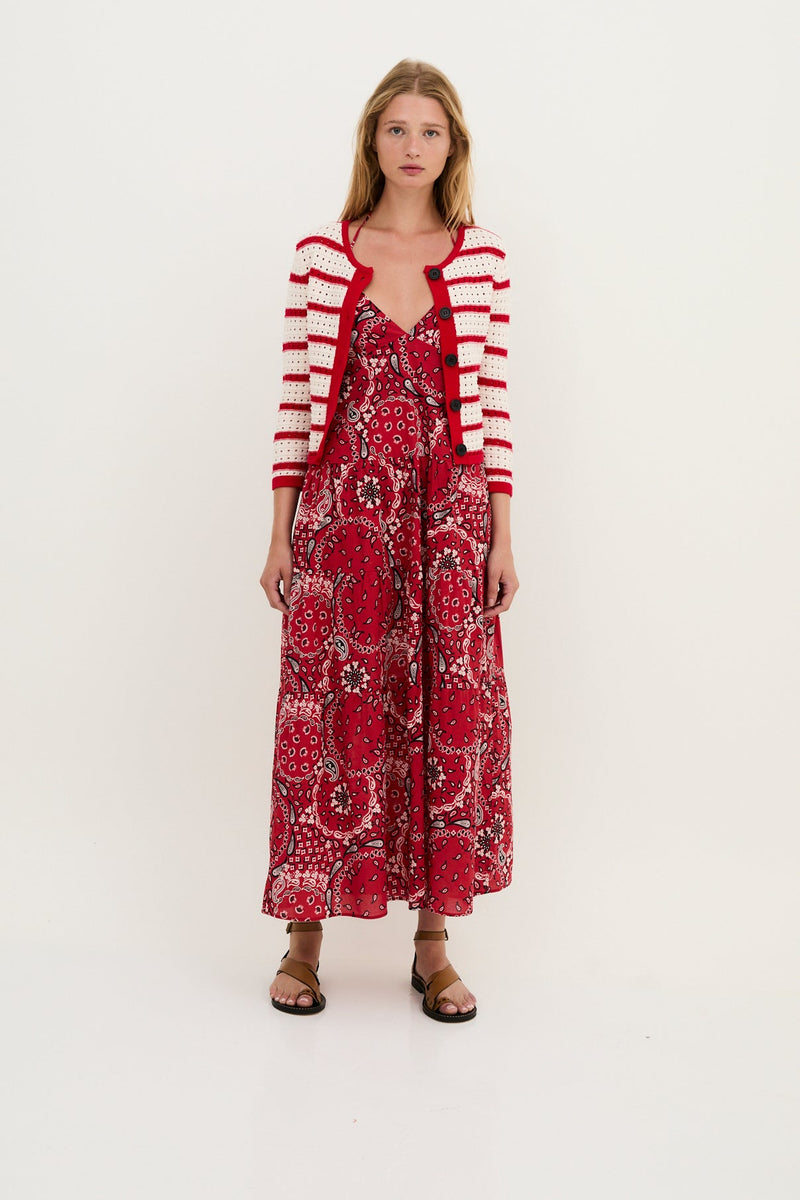 Robe Gigi Bandana Rouge