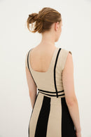 Body Rubans Coton Beige