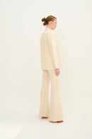 Pantalon Pli Dama Crème