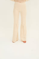 Pantalon Pli Dama Crème