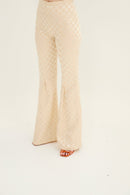 Pantalon Pli Dama Crème
