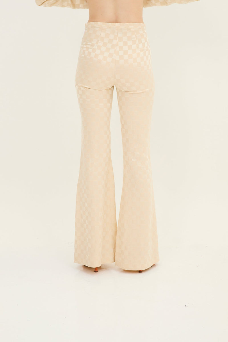 Pantalon Pli Dama Crème